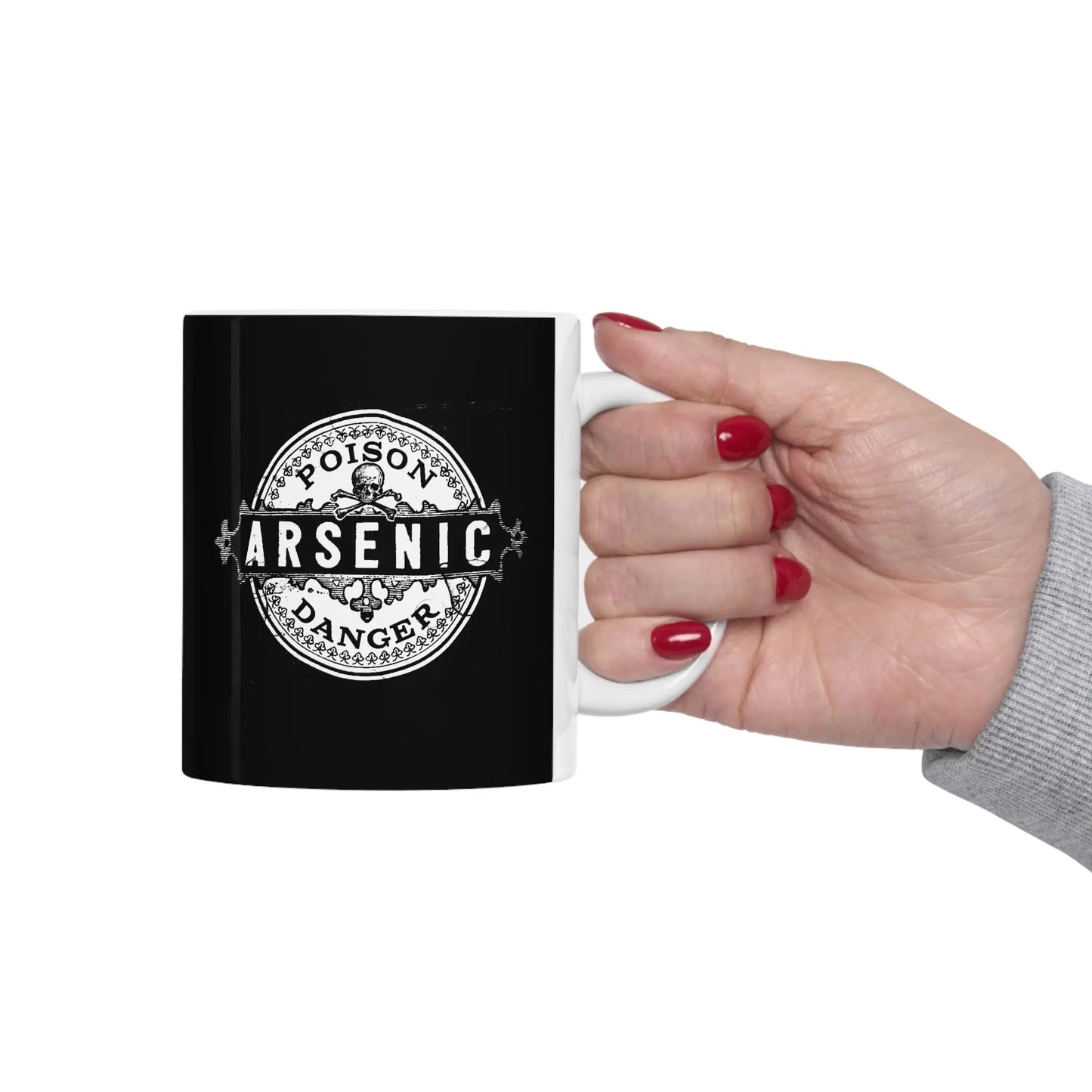 Arsenic Vintage Poison Label Mug 11oz - Geek House Creations