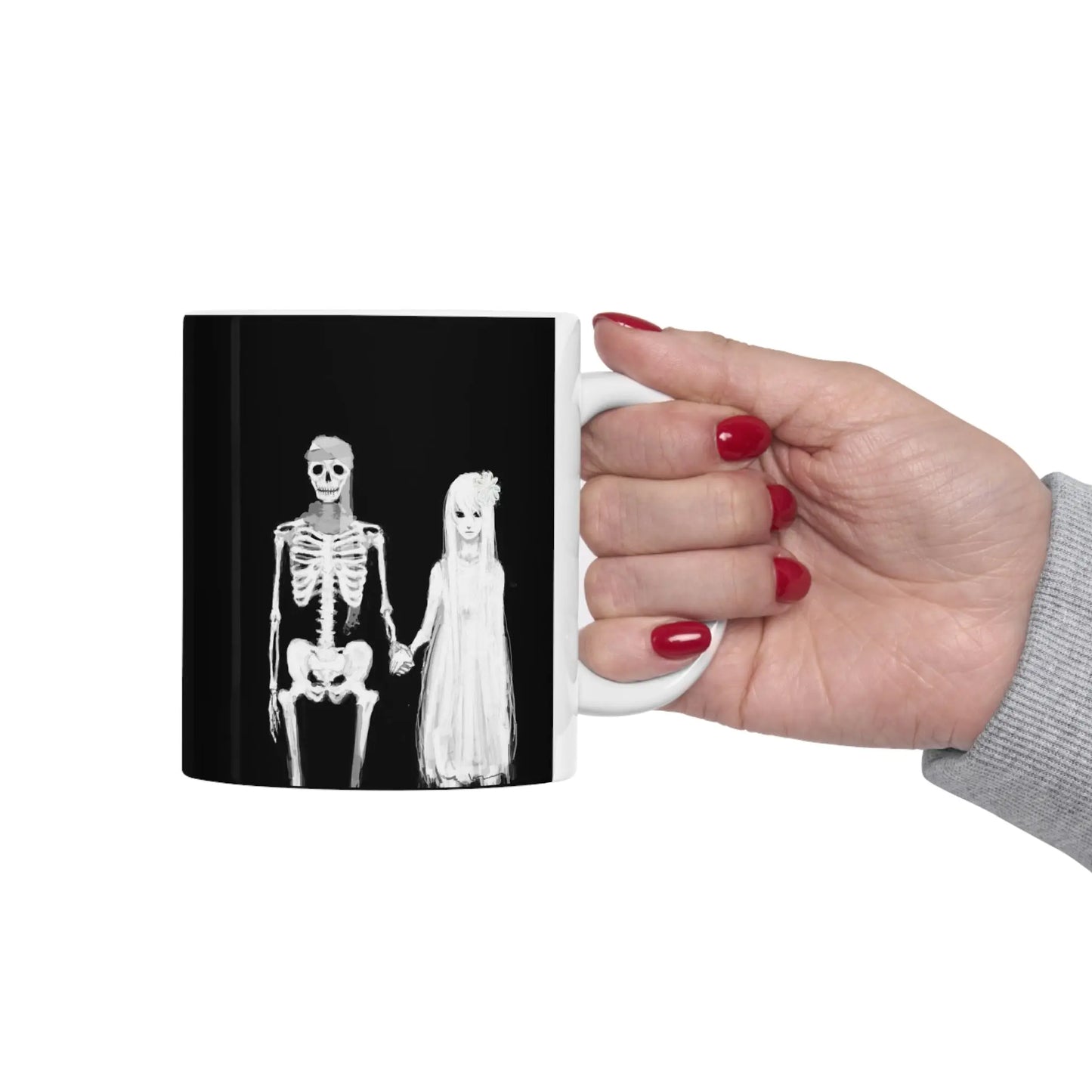 Skeleton Couple Romantic Mug 11oz - Geek House Creations