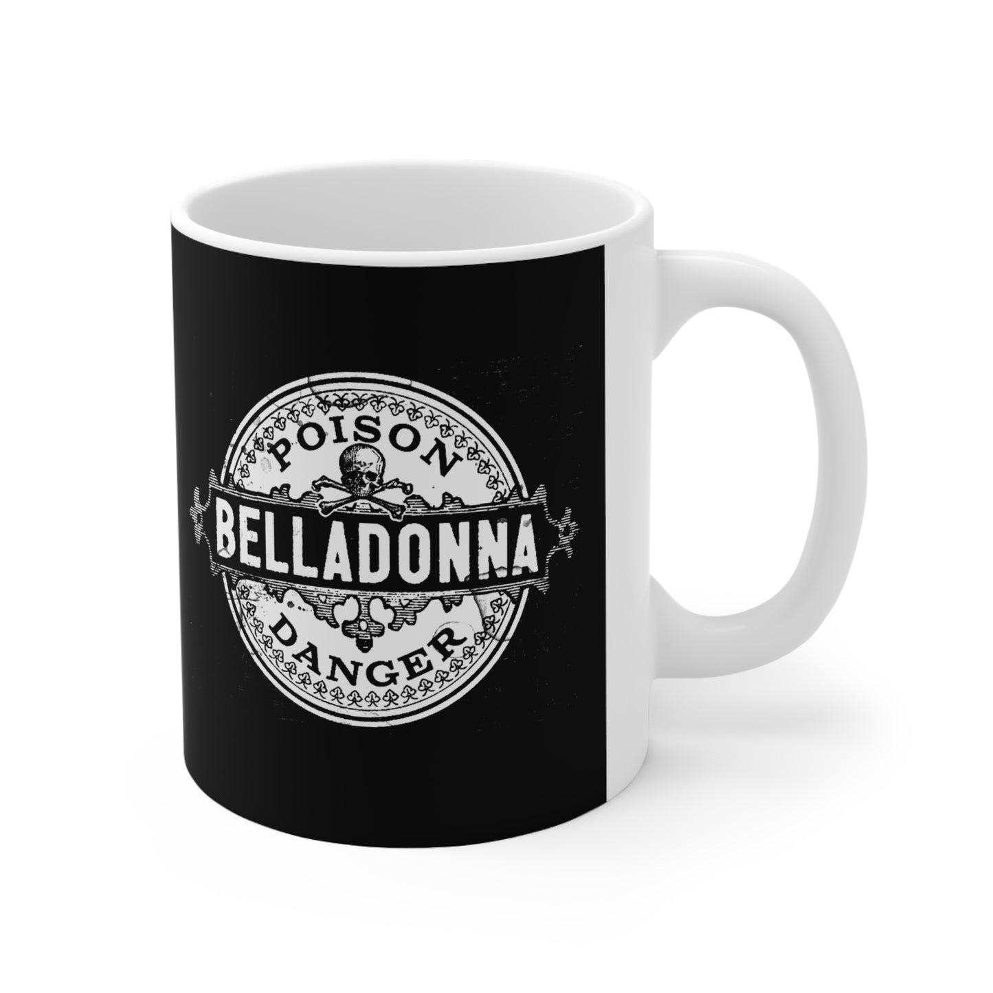 Belladonna Vintage Poison Label Mug 11oz - Geek House Creations