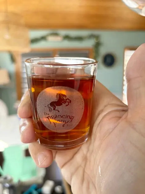 Prancing Pony Shot Glass from LOTR - Geek House Creations