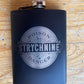 Vintage Poison Stainless Steel hip flask - Geek House Creations