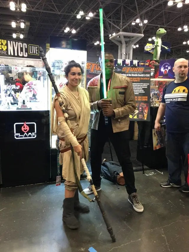 Rey's Staff from Star Wars: The Force Awakens Cosplay Prop - Geek House Creations