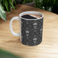 Gothic Skull Mug 11oz