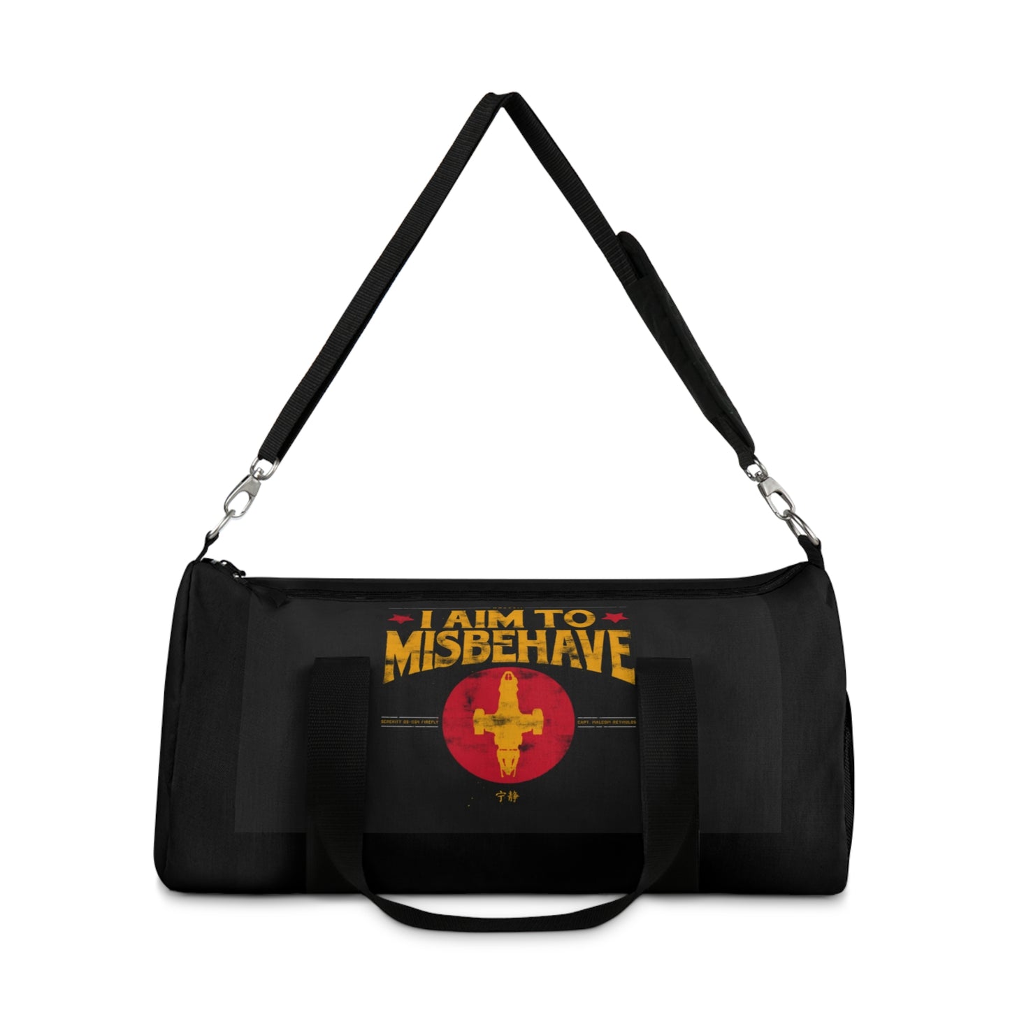 Firefly Serenity I am to misbehave Duffel bag
