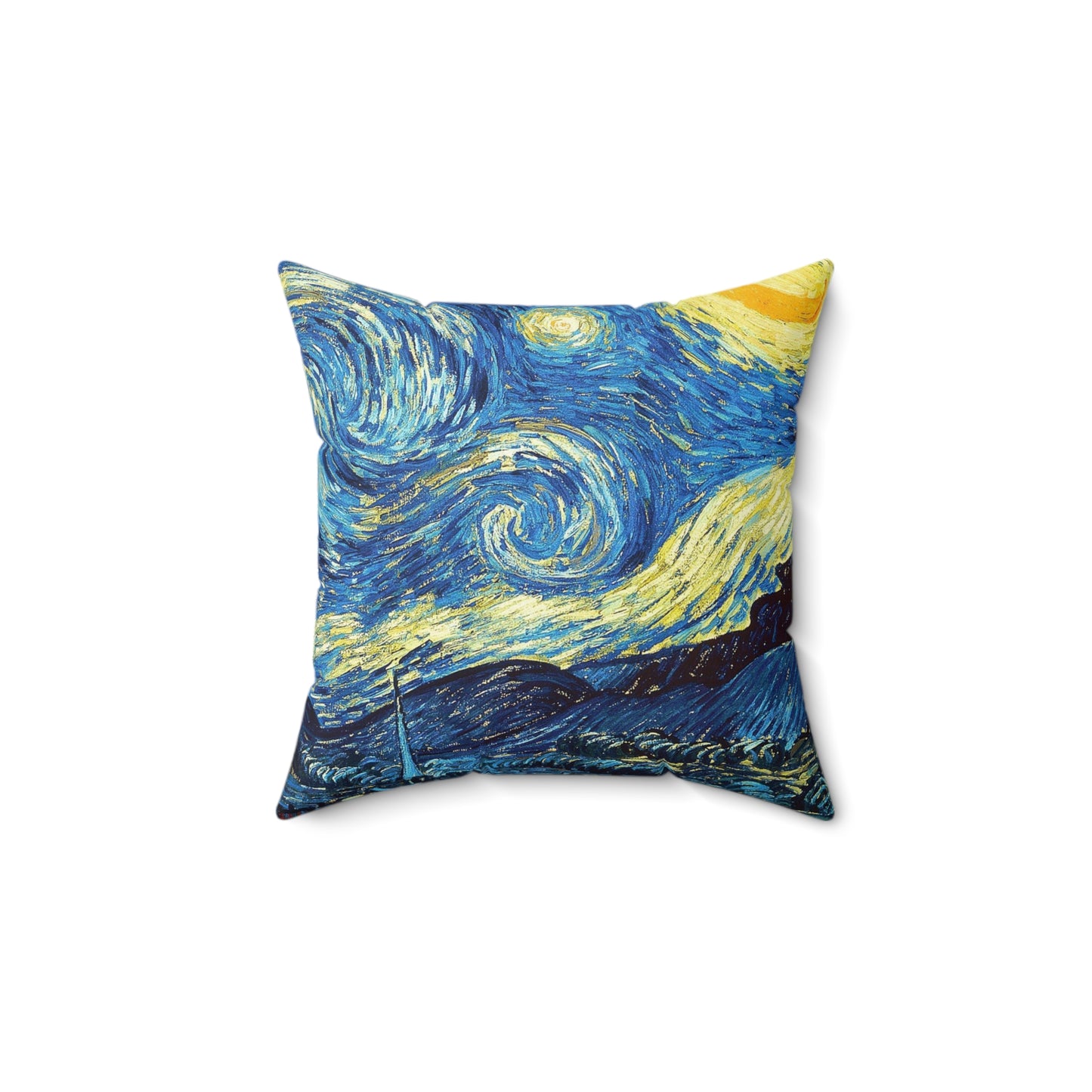 Starry Night Square Pillow