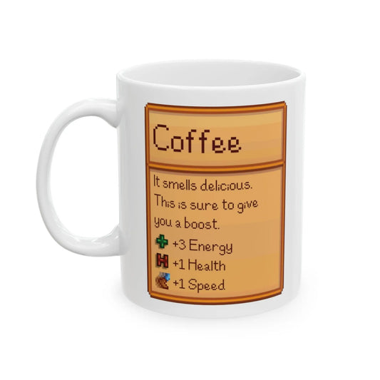 Gamer Mug - Stardew Valley Inspired Ceramic Mug - Stardew Valley Gift - Geek House Creations