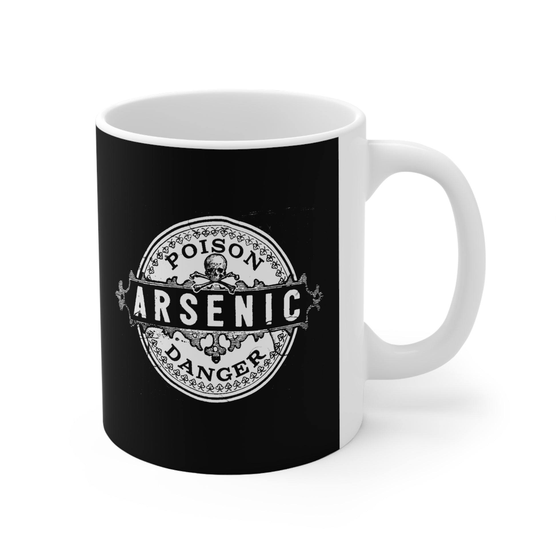 Arsenic Vintage Poison Label Mug 11oz - Geek House Creations