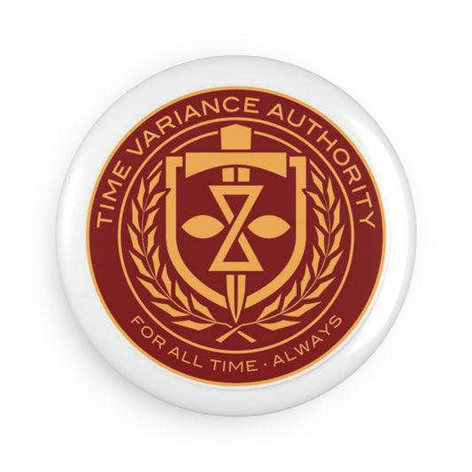 Loki Time Variance Authority Round Magnet,