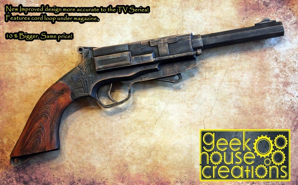 Firefly Serenity Captain Malcolm Reynold's Gun, cosplay prop