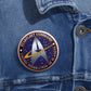 Starfleet Command Federation of Planets Star Trek Custom Pin Buttons - Geek House Creations