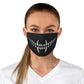 Something Is Killing the Children Fabric Face Mask Black - Geek House Creations
