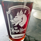 Hog's Head Inn Hogsmead Pint Glass, Wizarding World Drinkware - Geek House Creations