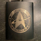 Starfleet Command Federation of Planets Stainless Steel hip flask - Geek House Creations