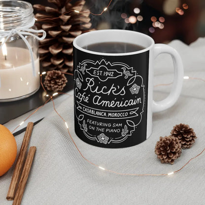 Casablanca Rick's Cafe Americain Mug 11oz - Geek House Creations