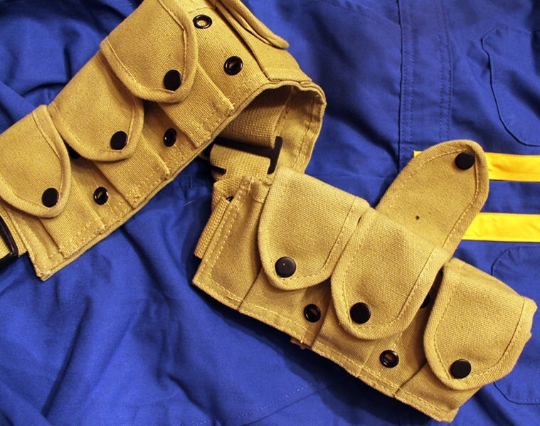 Canvas Ammo Pouch Belt