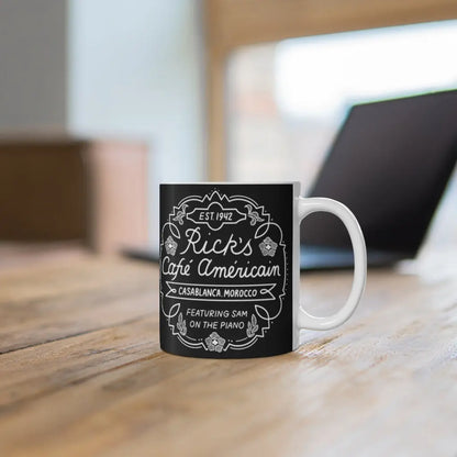 Casablanca Rick's Cafe Americain Mug 11oz - Geek House Creations