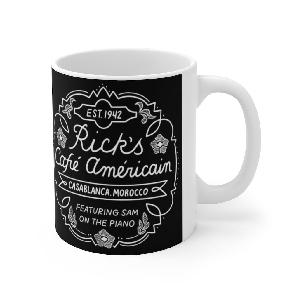 Casablanca Rick's Cafe Americain Mug 11oz - Geek House Creations