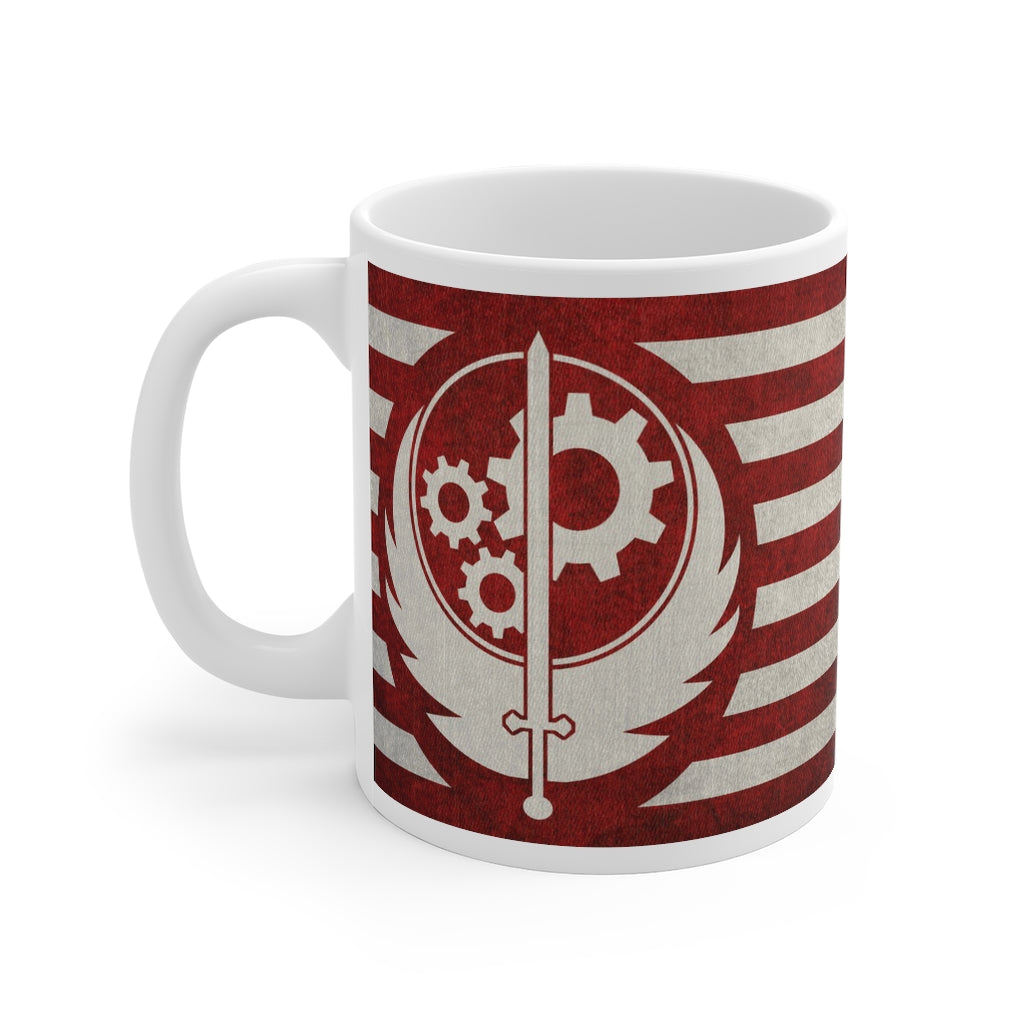 Steel Brotherhood Flag Mug 11oz - Geek House Creations