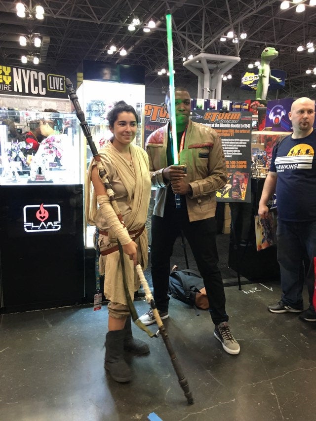 Rey's Staff from Star Wars: The Force Awakens Cosplay Prop - Geek House Creations