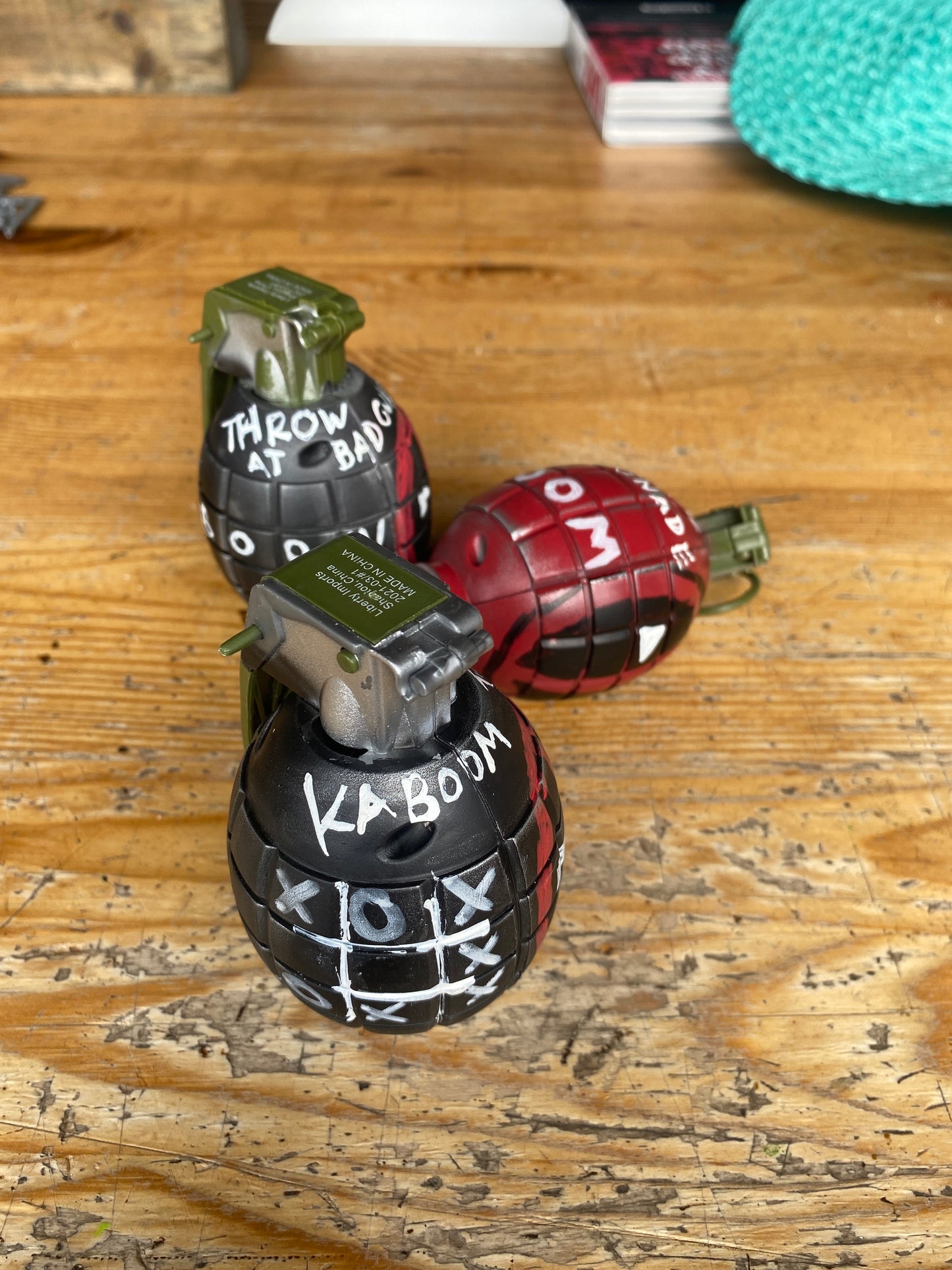 Dead Pool Toy Grenades Cosplay props - Geek House Creations