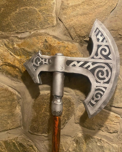 Skyrim Nordic Axe, Foam cosplay and LARP prop - Geek House Creations