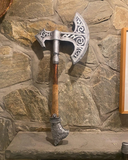 Skyrim Nordic Axe, Foam cosplay and LARP prop - Geek House Creations