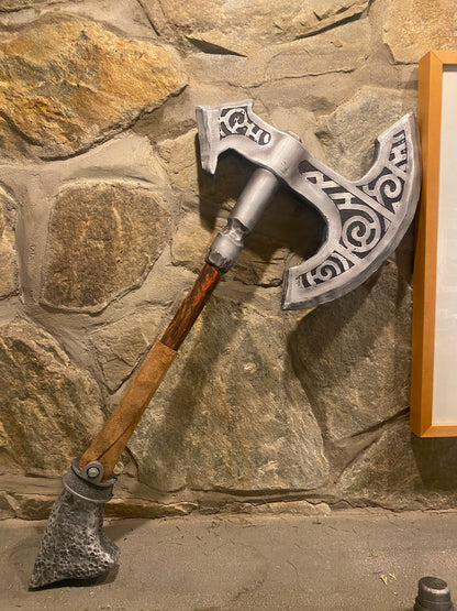 Skyrim Nordic Axe, Foam cosplay and LARP prop - Geek House Creations