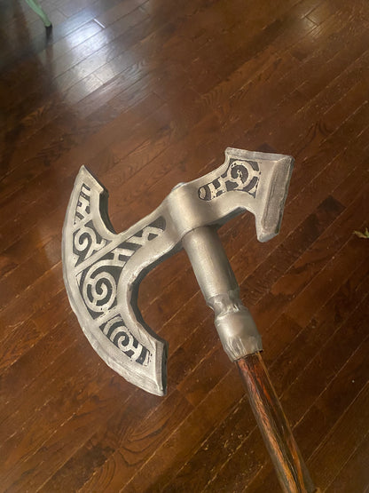 Skyrim Nordic Axe, Foam cosplay and LARP prop - Geek House Creations