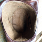 Real Leather Pirate tricorn hat with skull and crossbones - Geek House Creations