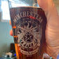 Supernatural TV Show Winchesters Hunters Club Pint Glass - Geek House Creations